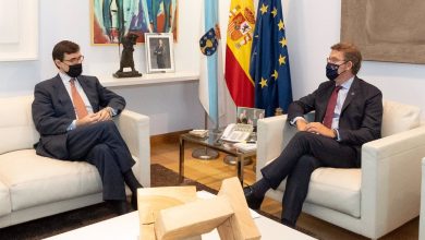 صورة وزير الدولة للاتحاد الأوروبي يزور الوكالة الأوروبية لمراقبة مصايد الأسماك ويلتقي مع رئيس حكومة شمال إسبانيا